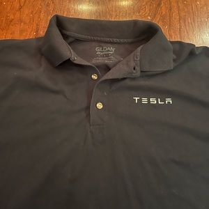 Tesla polo shirt - men’s size L